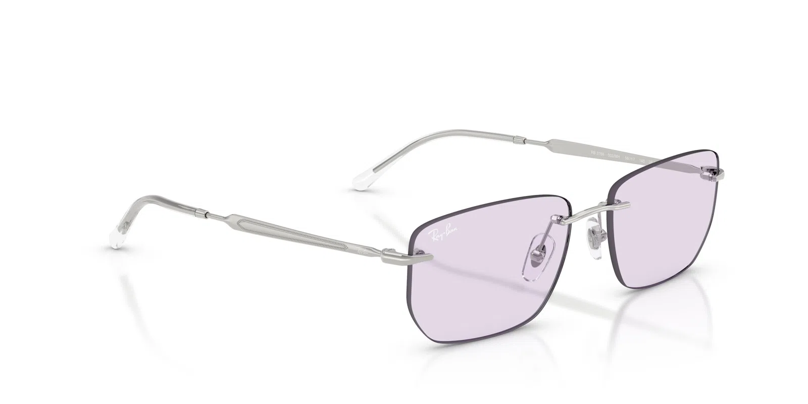 Ray-Ban 3768 Sunglasses - Silver - view 18